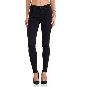 Agolde Black Sophie Skinny Jeans Raw Hem 26 36832, A003-2022